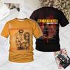 T-shirt Imprimé 3D Groupe Rock Motley Crue Hommes Femmes Mode Hip Hop Décontracté Manches Courtes Hauts T-shirts Vêtements Hommes T-shirt Enfant