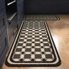 Diatom Mud Carpet, Kitchen Floor Mat, Oil Resistant and Dirt Resistant Foot Mat, Anti Slip Pad, Water Absorbing Rug Oil Absorbing, Fully Laid Carpet