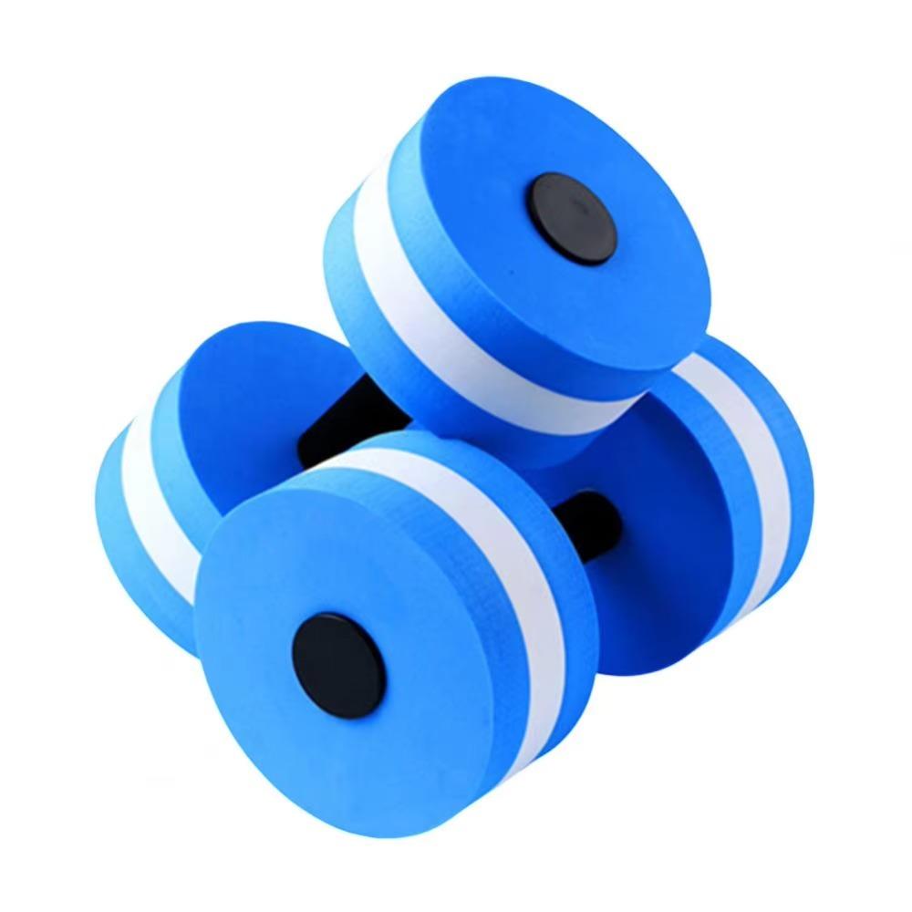 

1 Pair Body Shaping Water Aquatics Dumbbell Floating Pool Exercise Dumbbell Unisex синий