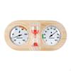 Thermometer, Hygrometer And Hourglass for Sauna, Gym, Steam Room Spa.