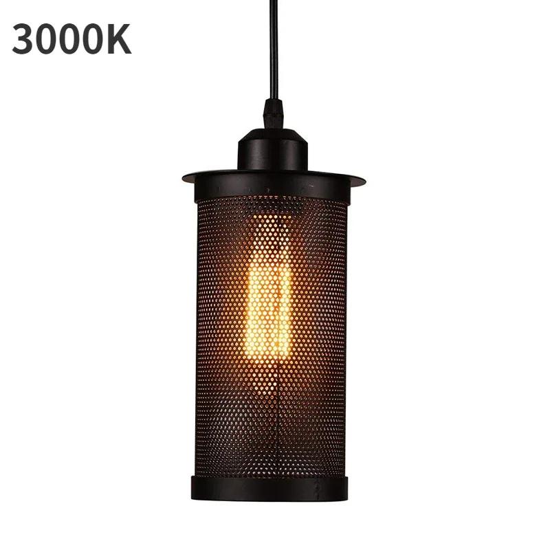 

Retro Wrought Iron Industrial Wind Cheapest Chandeliers Hotel Metal Mesh Pendent Lights Chandelier Lighting Single Head 1.2M
