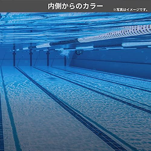 SWANS (Swans) Japanese-made Swimming Goggles SR-7M EMSK Smoke X Emerald Mirror Racing Non-Cushioned Size (Ages 12+ Adult)
