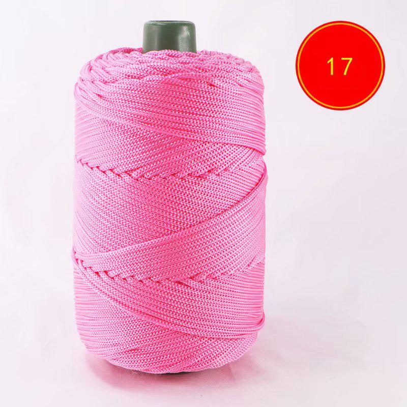 230 Grams Light Viscose Ice Rope 200M Summer Sun Hat Handwoven Diy Hook Cushion Hollow Bright Silk Medium Thick Wool Yarn Thread