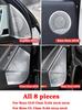 For Mercedes Benz GLE ML GLS GL Class AMG W166 X166 Coupe C292 Car Door Window Triangle Tweeter Audio Speaker Cover Trim Frame KIY7