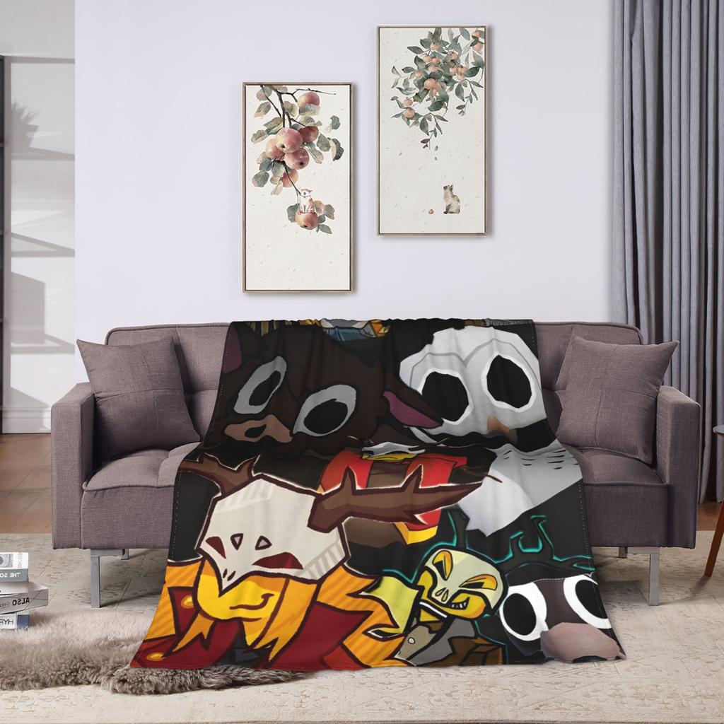 99 Nights In The Forest Game Blanket Quality Super Warm  Throw Blanket Winter Travel Office Outdoor Fashion Bedspread