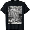 Steampunk Horror Vintage Tarot Pestilence Plague Doctor T-Shirt