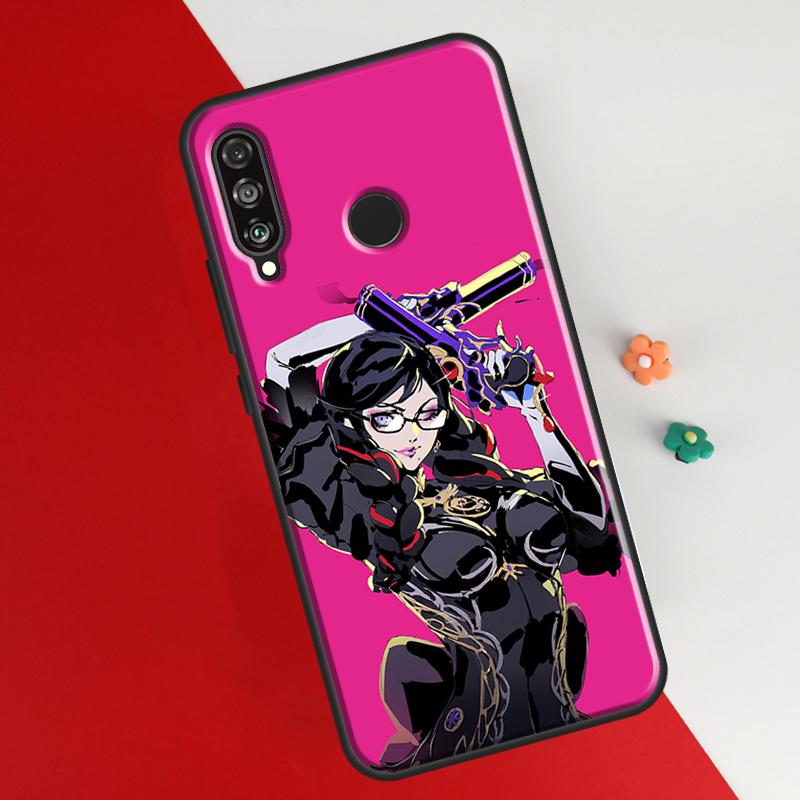 

Чехол Bayonetta для Huawei P30 Pro P50 P20 P40 Lite P Smart 2021 Nova 5T, чехол для Honor 50 8X 10i Huawei P40 Lite 4G