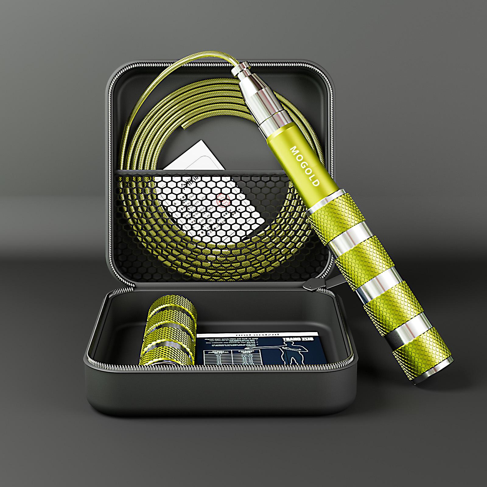 

Карманное сокровище 2.0 Выдвижная скоростная скакалка - Фитнес-соревнование для учеников начальной школы, мужчин и женщин золотой