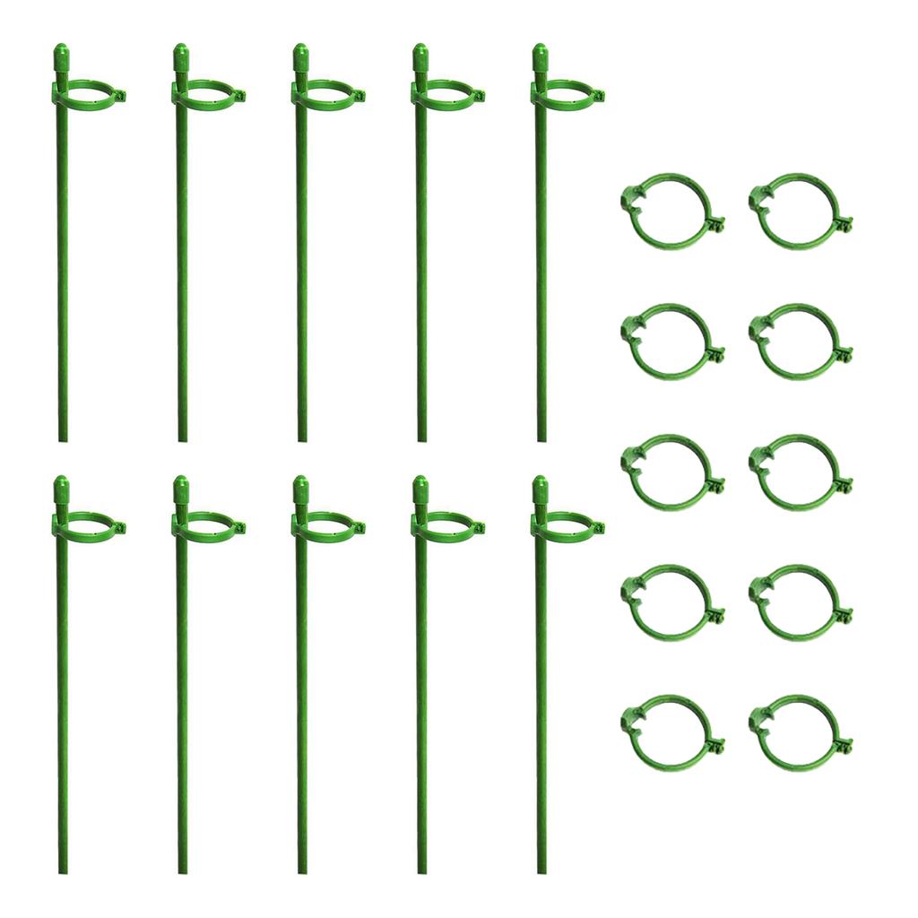 Plant Support Stakes Adjustable Plastic Plant Cage Garden Plant Stakes Plant