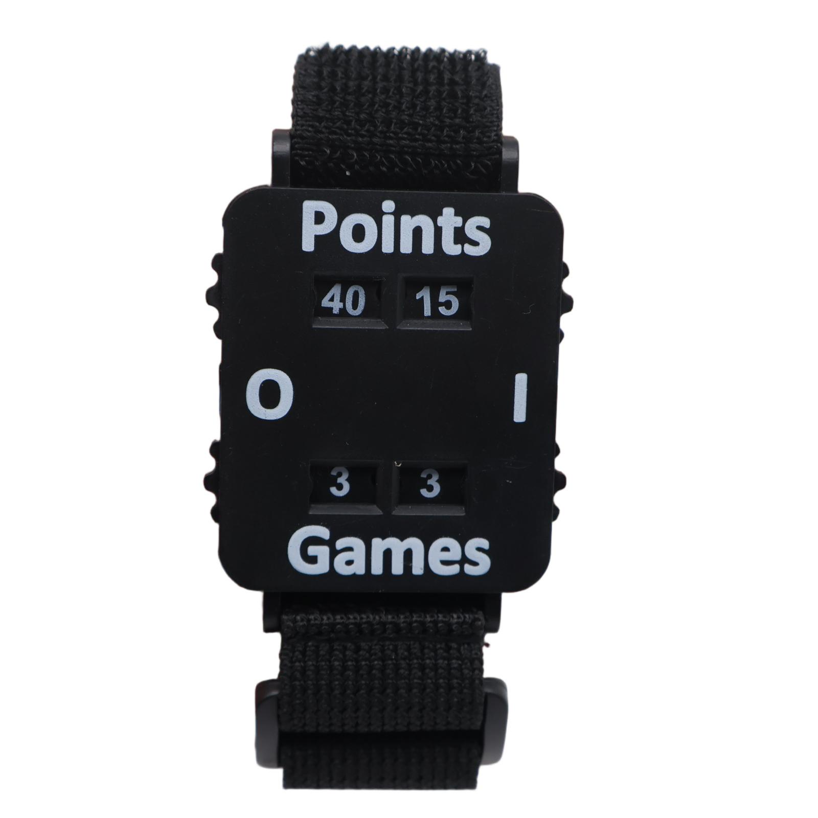 

Portable Score Keeper Wrist Band Padel Tennis Wrist Score Counter Adjustable Wristband Instant Score Tracker Sport Accessories чёрный