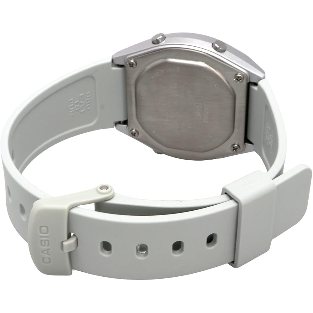 [Casio] CASIO Standard Digital Women's Watch LW-204-7A (No presentation box, simple packaging) Ice Gray x Silver (Overseas model) [Parallel import]