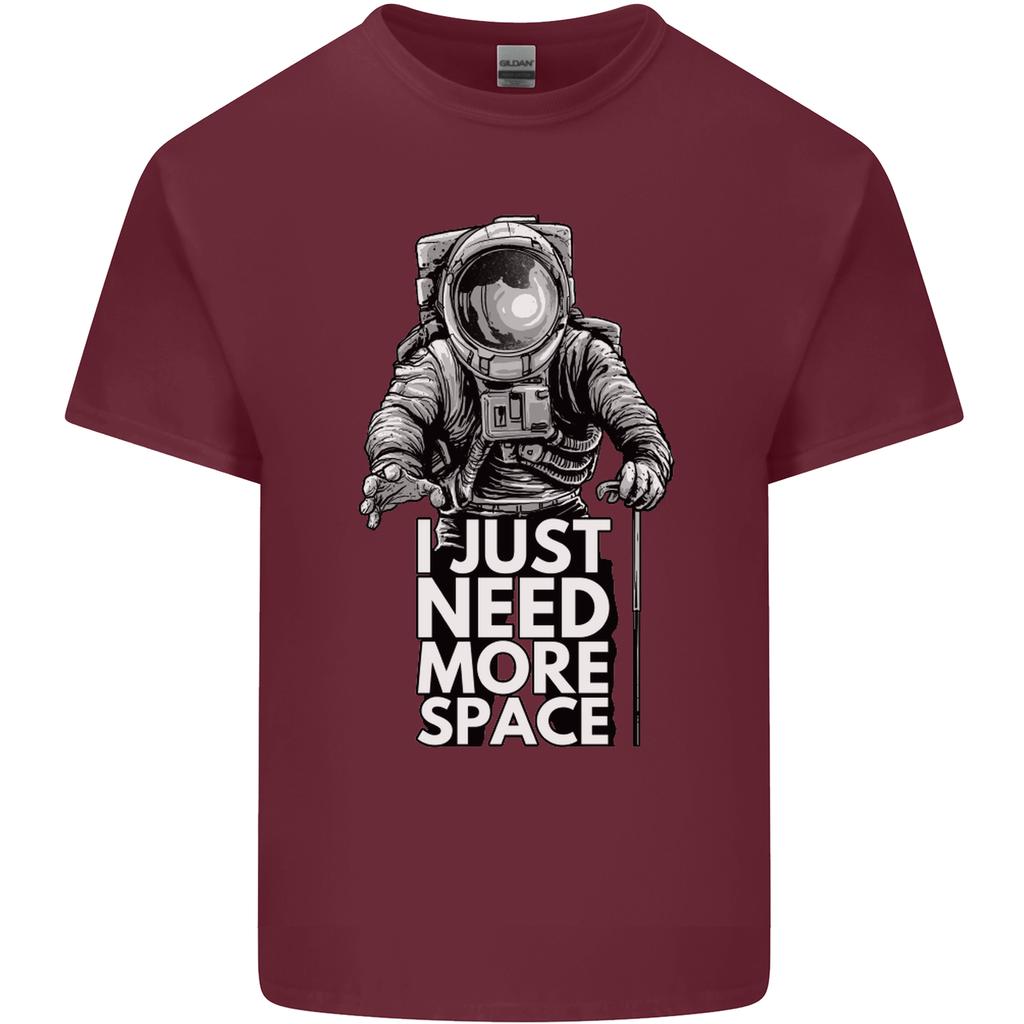 I Just Need More Space Funny Astonaut Unisexs Light Cotton TShirt