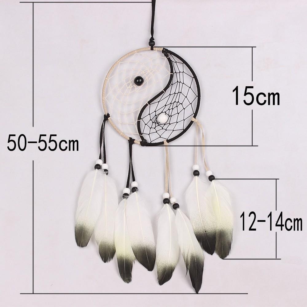 Indian Dream Catcher Car Accessories Yin Yang Tai Chi Dream Catcher Home Decoration Accessories Dream Catcher Pendant Multiple