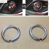 Accessories For Mitsubishi Outlander 2015 -  Front Rear Fog Light Lamp Ring  Frame Molding Cover Trim ABS Chrome Decoration