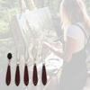 5 Pcs Painting Mixing Scraper Painting Spatula Set Palette Scraper Set Painting Tool for Canvas Painting