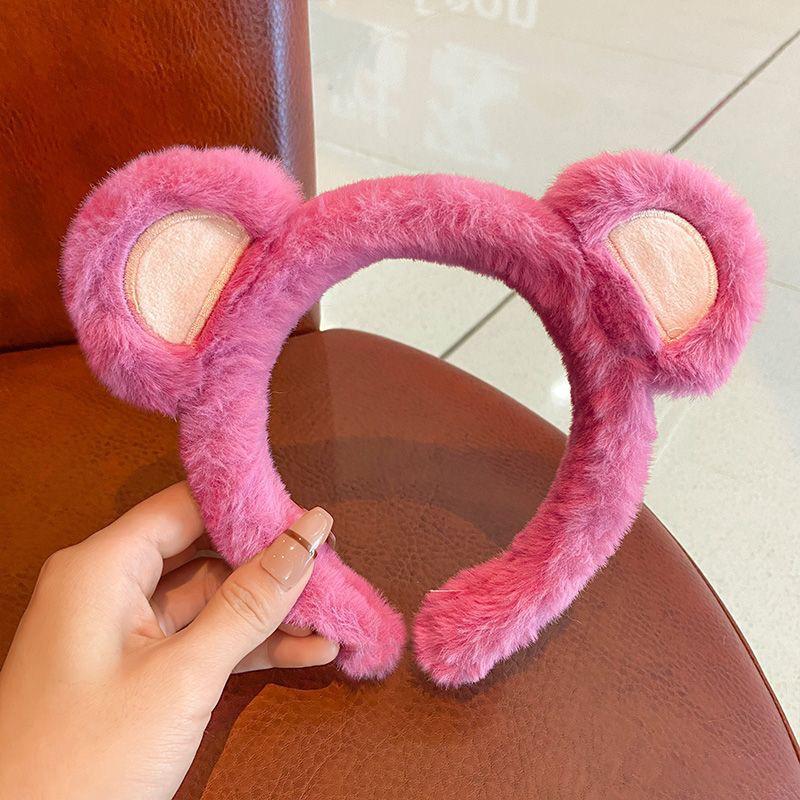 Adorable 2024 Cartoon Hair Tie & Plush Headband Set for Women - Cute Hair Accessories & Gift