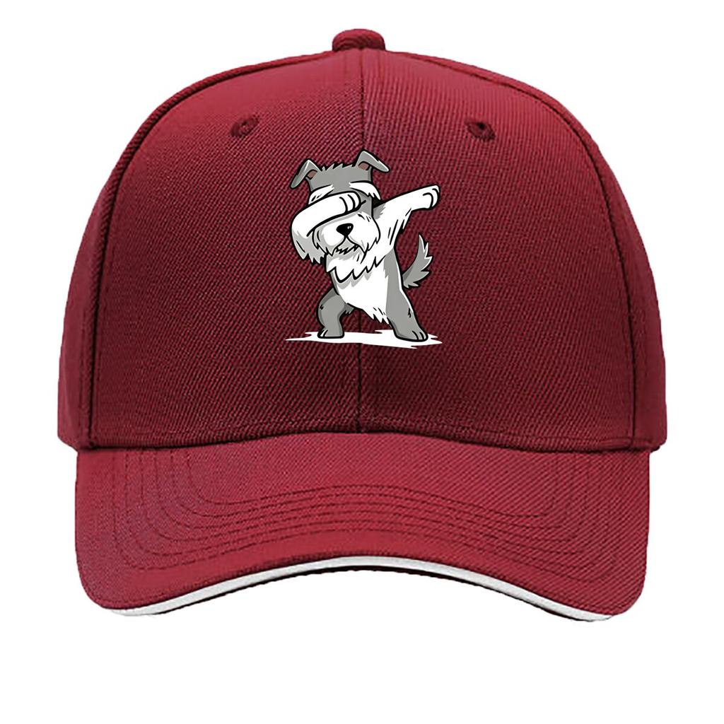 Cool and Handsome Ancient and Quirky Shirary Dog Print Baseball Cap  Curved Brim Cap Outdoor Sandwich Baseball Cap