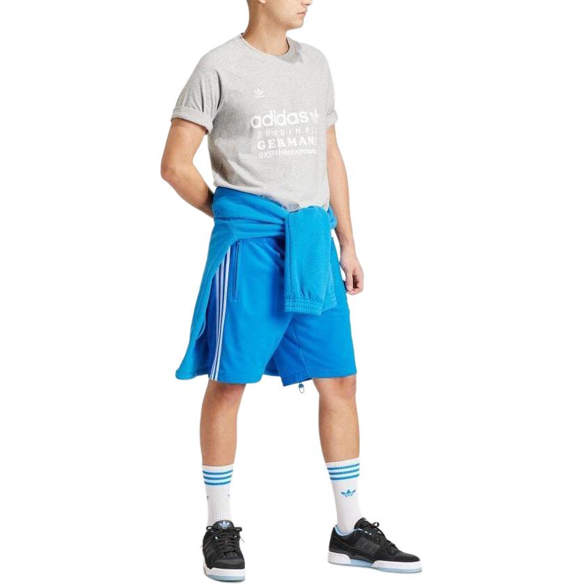adidas Originals 3-Streifen T-Shirt Herren Grau IU0224