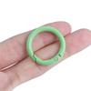 2/5/10Pcs Alloy Spray Painted Open Ring Spring Buckle Clasps For Key Bag Accessories