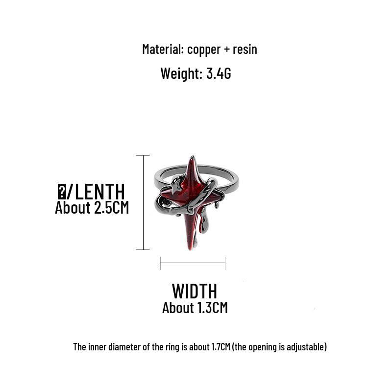 

Европейские и американские серьги-звезды в стиле дарк металл: Женские серьги из серебра 925 пробы, нишевый дизайн высокого класса в стиле INS.