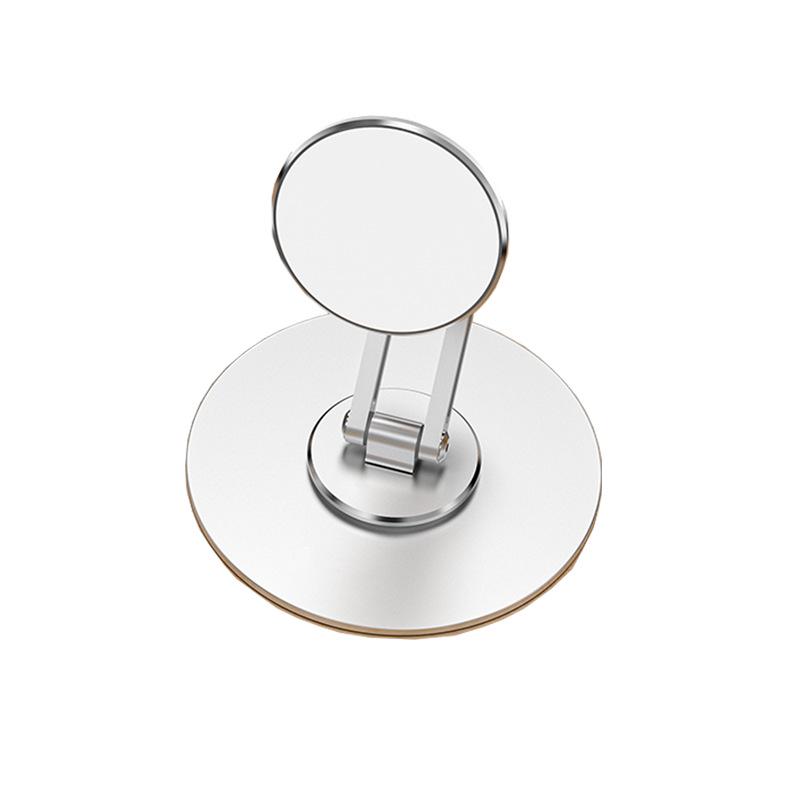 Portable Aluminum Alloy Magnetic Phone Stand - Rotating, Telescopic & Foldable