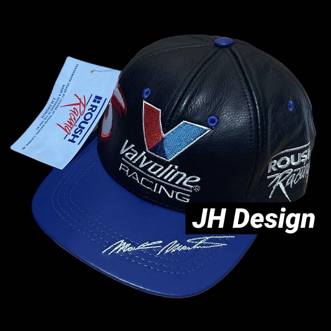 

[USED] Mark Martin Valvoline Racing leather CAP