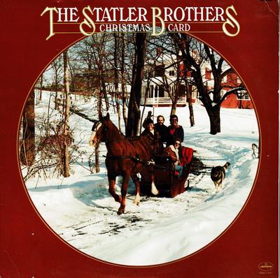 LP Record STATLER BROTHERS - The Statler Brothers Christmas Card SRM15012 Mercury 1978 US Folk Used