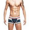 SEOBEAN Men's U-Convex Color Block Boxer Briefs - Comfortable Classic Style
