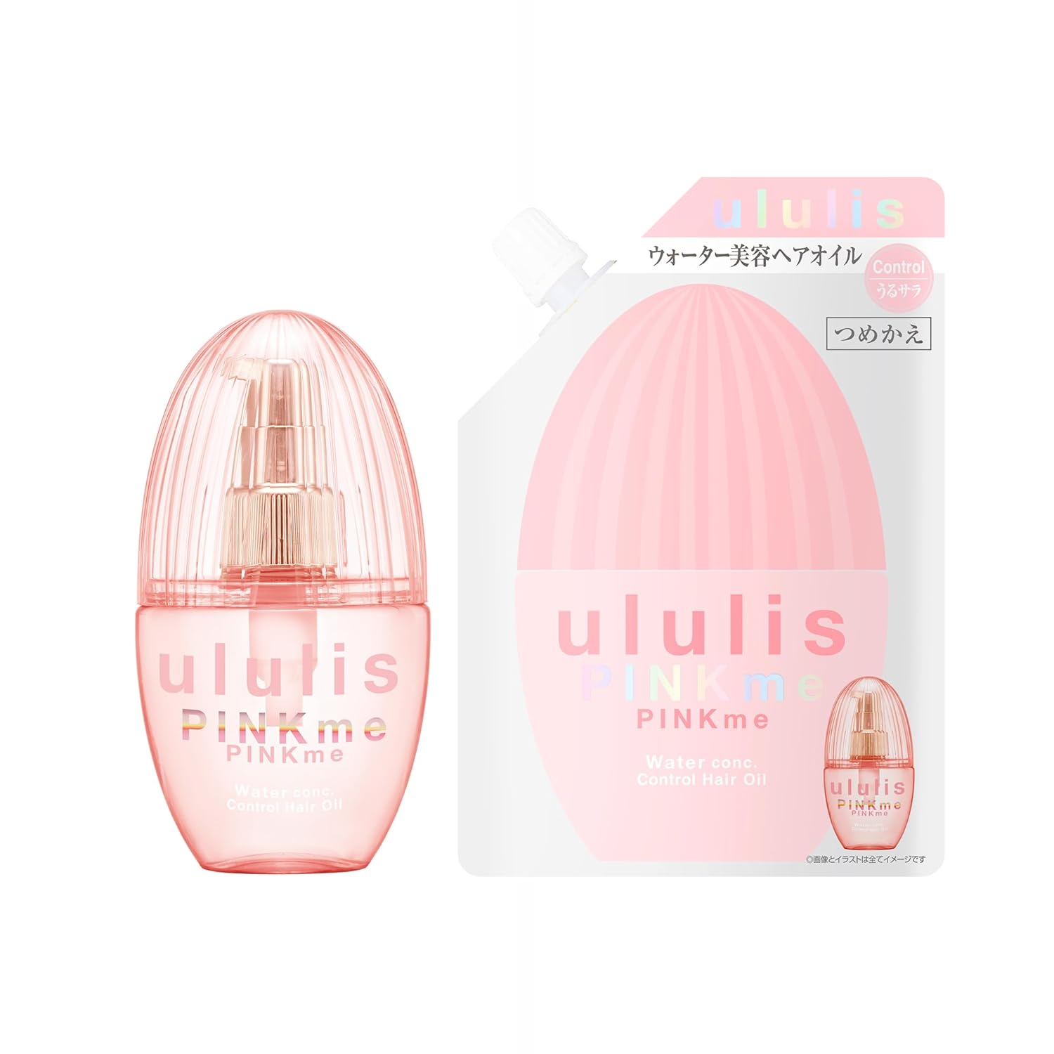 Ululis Hair Oil Main (100mL) + Refill (75mL) (PINKme)