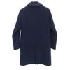 Fred Perry Wool Blend Stainless Collar Coat S Navy Blue Women Used