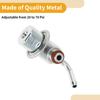UXCELL Fuel Pressure Regulator for Hyundai Elantra 2008 -2013 No.313802H000 Metal 1 Pc