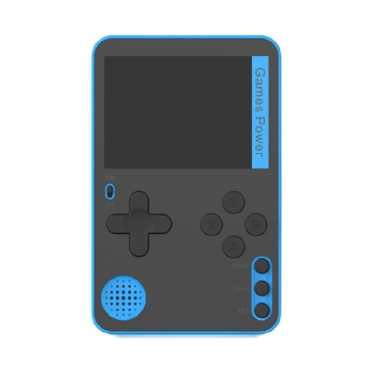 

Gaming System Handheld Retro Game Console with Built in 500 Game for Outdoor Traveling Portable Ultra Thin Video Console синій