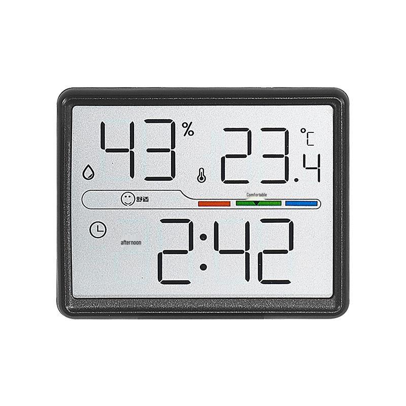 Chinese Magnetic Clock with Temperature & Humidity Display - Model 802
