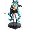 Little Devil Hatsune Miku Cute Sitting Beauty Girl Ornament Car Ornament Instant Noodles Maker Computer Case Decoration Ornament