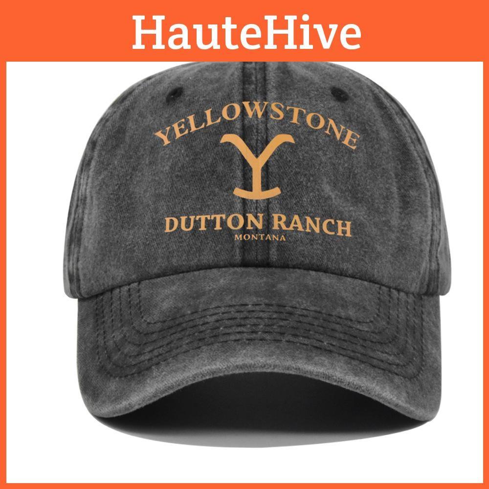 Letter Stone Yellow Embroidery Baseball Cap Sun Protection Breathable Hat Gift