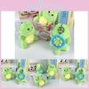 Adorable Creative Rotating Turtle Plush Keychain Soft Stress Relief Toy For Kids