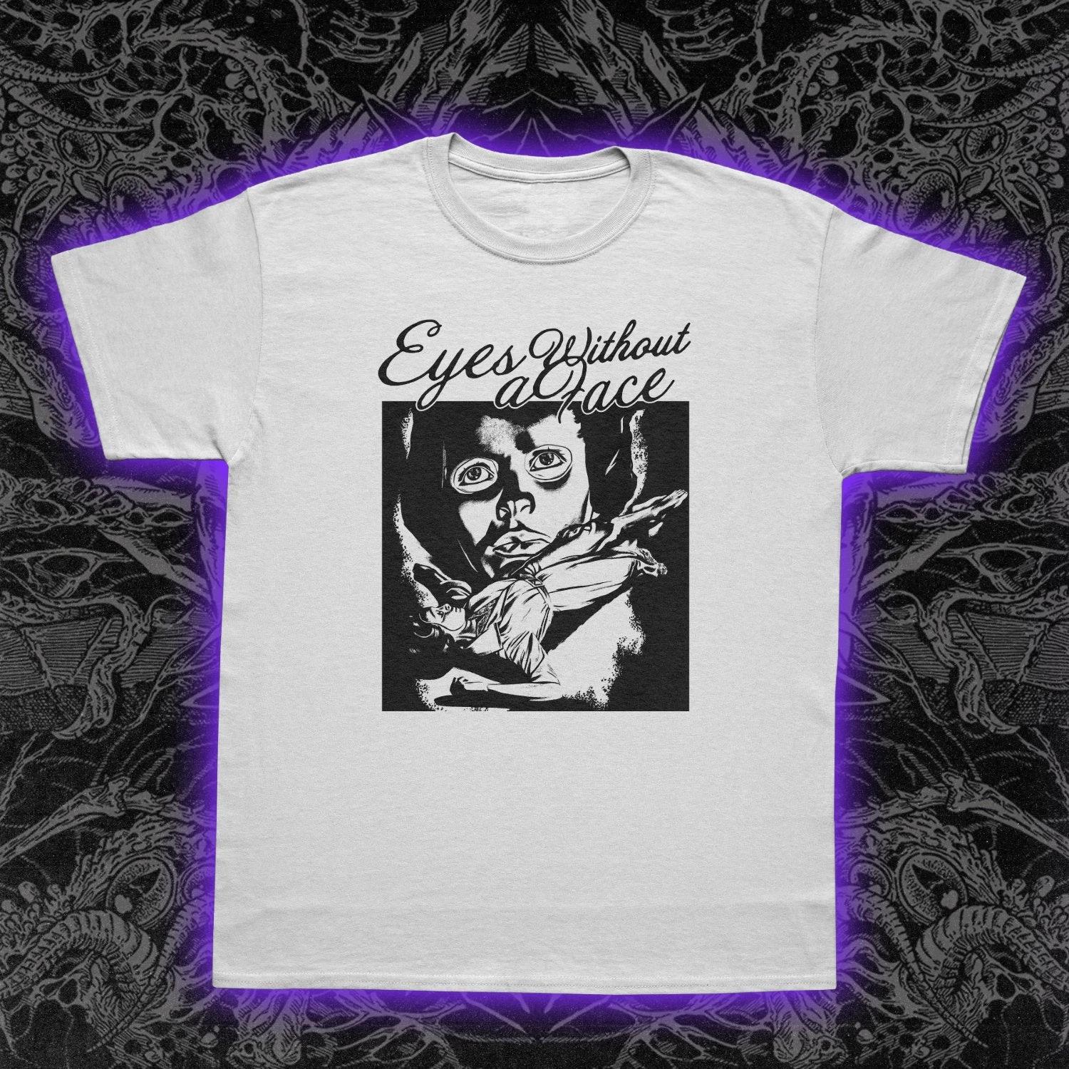 

Eyes Without a Face TShirt 1960 Horror Film French Cinema Gothic Graphic Tee New SpringSummer Arrivals Regular Fit Casual Unisex 4XL