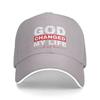 Personalized Jesus God Changed My Life Asked Me How Baseball Cap Outdoor Women Mens Adjustable Dad Hat Autumn