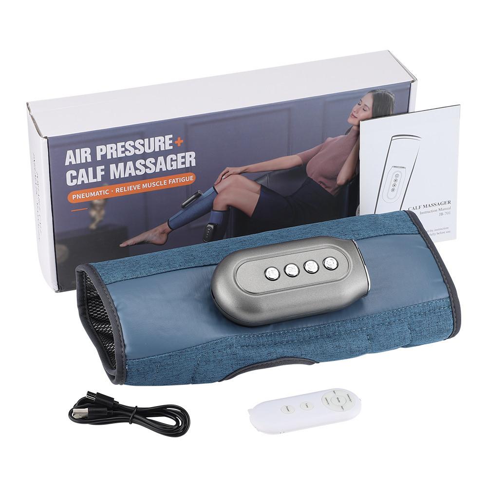 Blood Circulation Leg Air Compression Massager New Wireless Electric Calf Massager Kneading Air Pressure Leg Massager