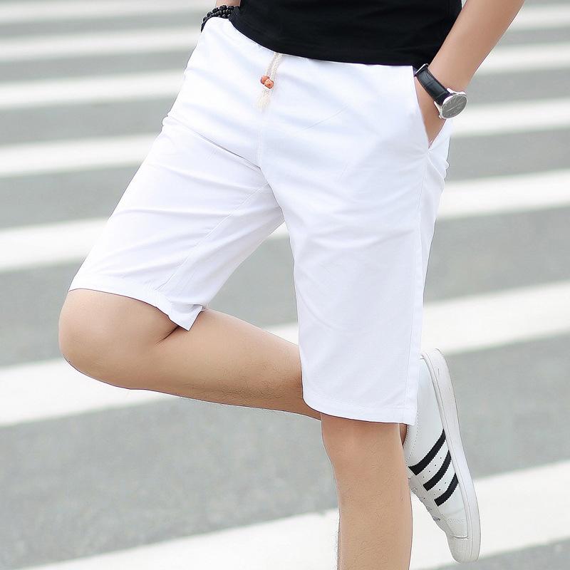 Pantaloni sport pentru bărbați de vară Pantaloni tăiați la modă Pantaloni supradimensionați pentru plajă cu uscare rapidă