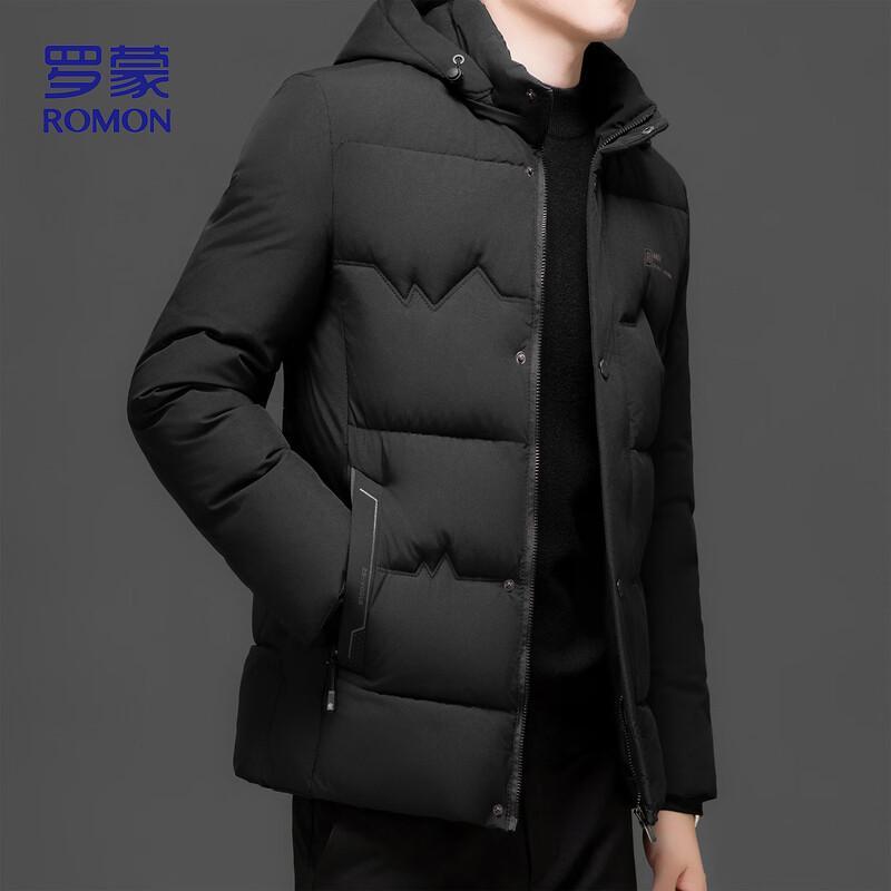 ROMON Men's Business Casual Padded Winter Jacket