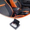 For Mitsubishi L200/Triton 2024 2025 Center Console Armrest hidden Storage Box Organizer Accessories Tidying Black