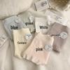Mädchen Teenie Mittlere Taille Nahtlose Dreieck Shorts Slips