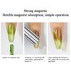 Double Headed Nail Polish Magnet Pen Cat Eyes Nail Art Magnetic Bar 3D Magnetic Nail Stick