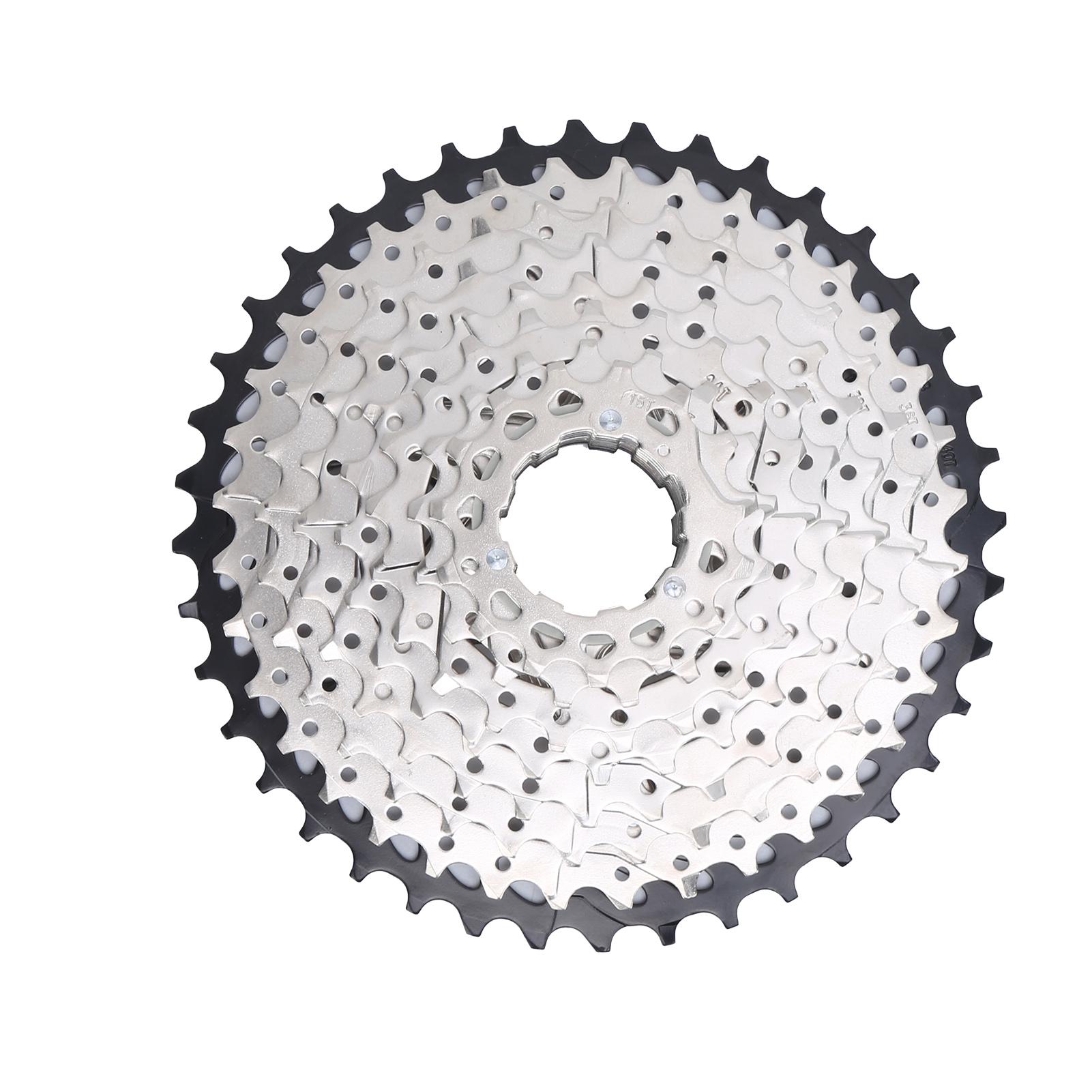 Mountain Bike 10 Speed Freewheel Lightweight Bicycle 11?40T Cassette Flywheel for Mountain Road Bicycle