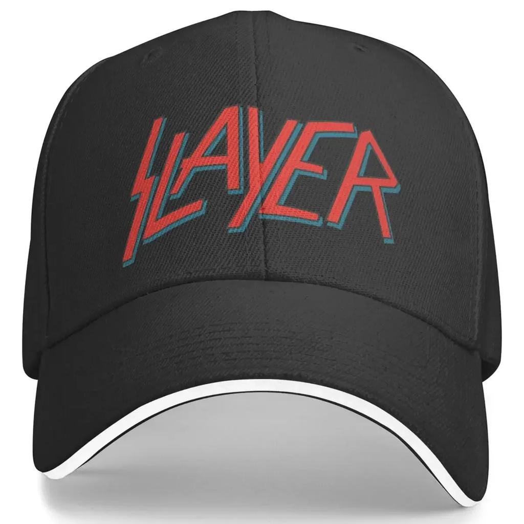 Slayer Band Golf CapFor Daily Wear Unisex Women Metal Rock Sun Hat Adjustable Fit