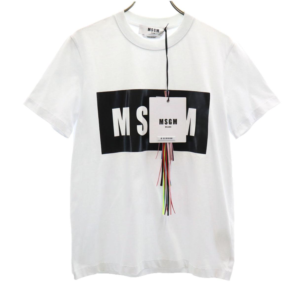 

MSGM made in Italy Short sleeve T-shirt XS white Men s Used