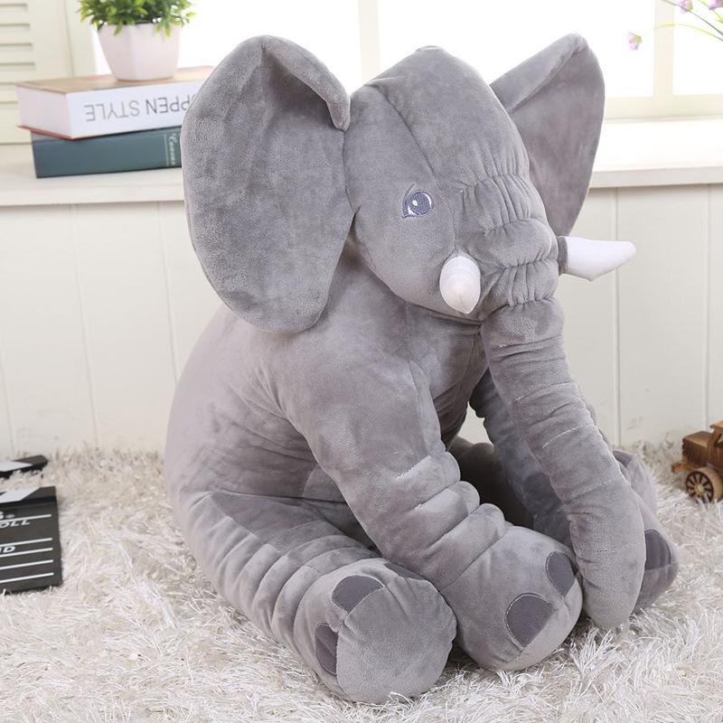 28/34/50cm Soft Elephant Plush Toys Cute Elephant Baby Sleeping Pillow Stuffed Animals Best Gifts For Kids Birthday Room Decor