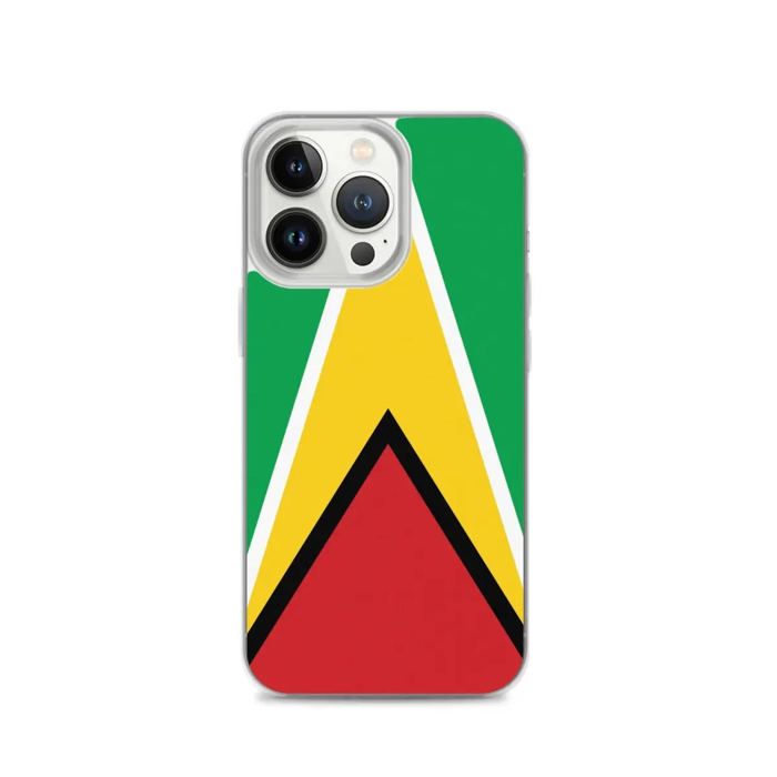 Coque Télephone Drapeau Guyana - iPhone 13 Pro