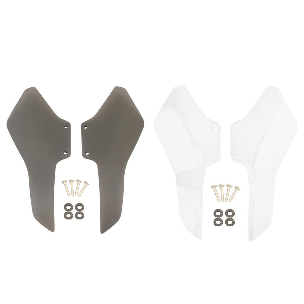 Motorcycle Side Wing Windshields Windscreen Decoration Easy Installation Acrylic Wind Deflectors Side Fairing for R18 B